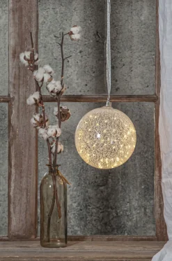 GLOW SNOW Glaskula 50L 20cm Frostad