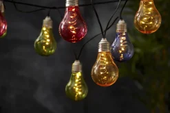 GLOW Solcells-Ljusslinga 1,9m Flerfärgad