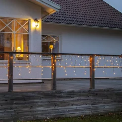 GOLDEN WARM WHITE Istappsslinga 23,9m 960LED Extra varmvit/Svart IP44