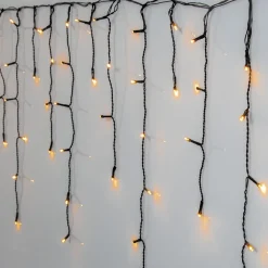 GOLDEN WARM WHITE Istappsslinga 11,9m 480LED Extra varmvit/Svart