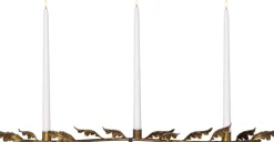 GRACE Ljusstake 80cm Antikmässing