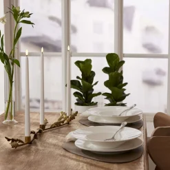 GRACE Ljusstake 80cm Antikmässing