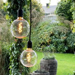 GRAVITY+Decoled Vintage 12V Svart IP44