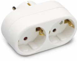 GRENKONTAKT Vägg 2:a 2m Vit