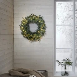 GREYLAND Krans Batteri 80cm Grön