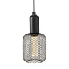 GRID Fönsterlampa Cylinder 10cm Svart