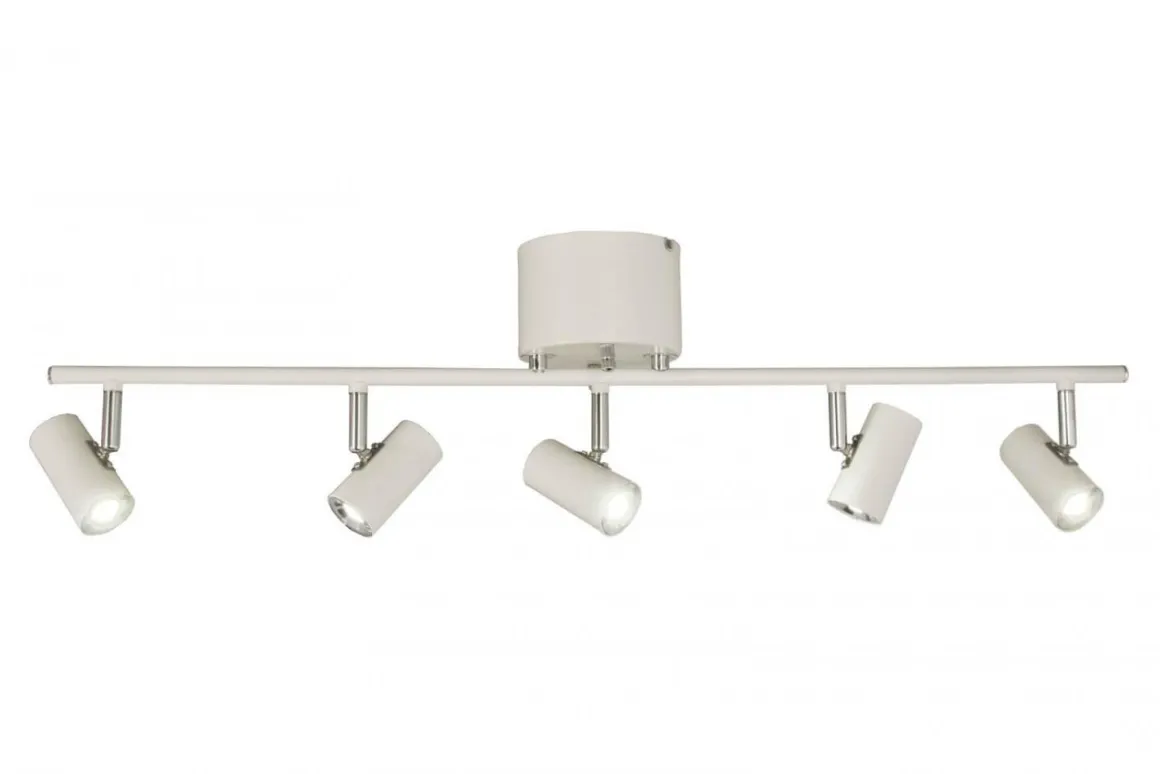 GUSTO Takspot Rak 5L Dimbar 79,5cm Vit