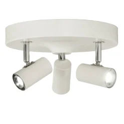 GUSTO Takspot Rund 3L Dimbar 25cm Vit