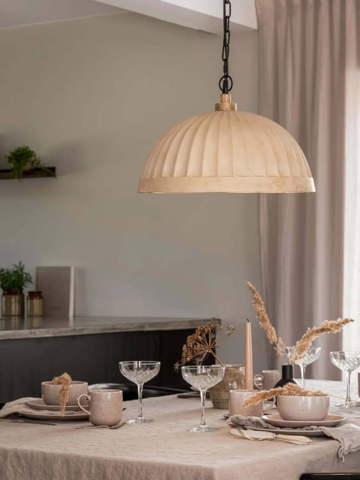 HALEY Takpendel 43cm Beige