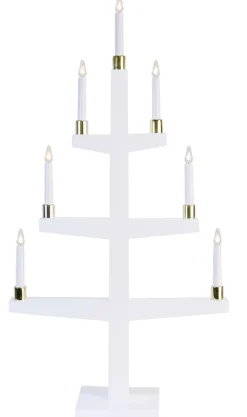 Halla Ljusstake 90cm Vit