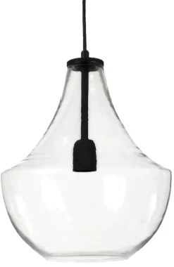 HAMHAMILTON Taklampa 30cm Klar/Svart