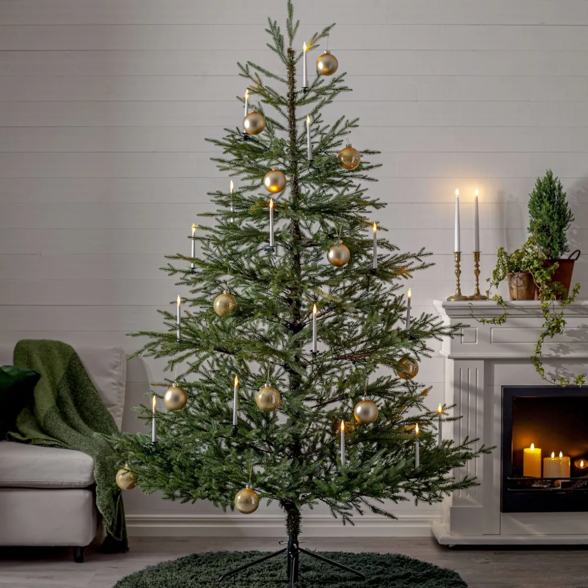 HEDE Julgran 210cm Grön