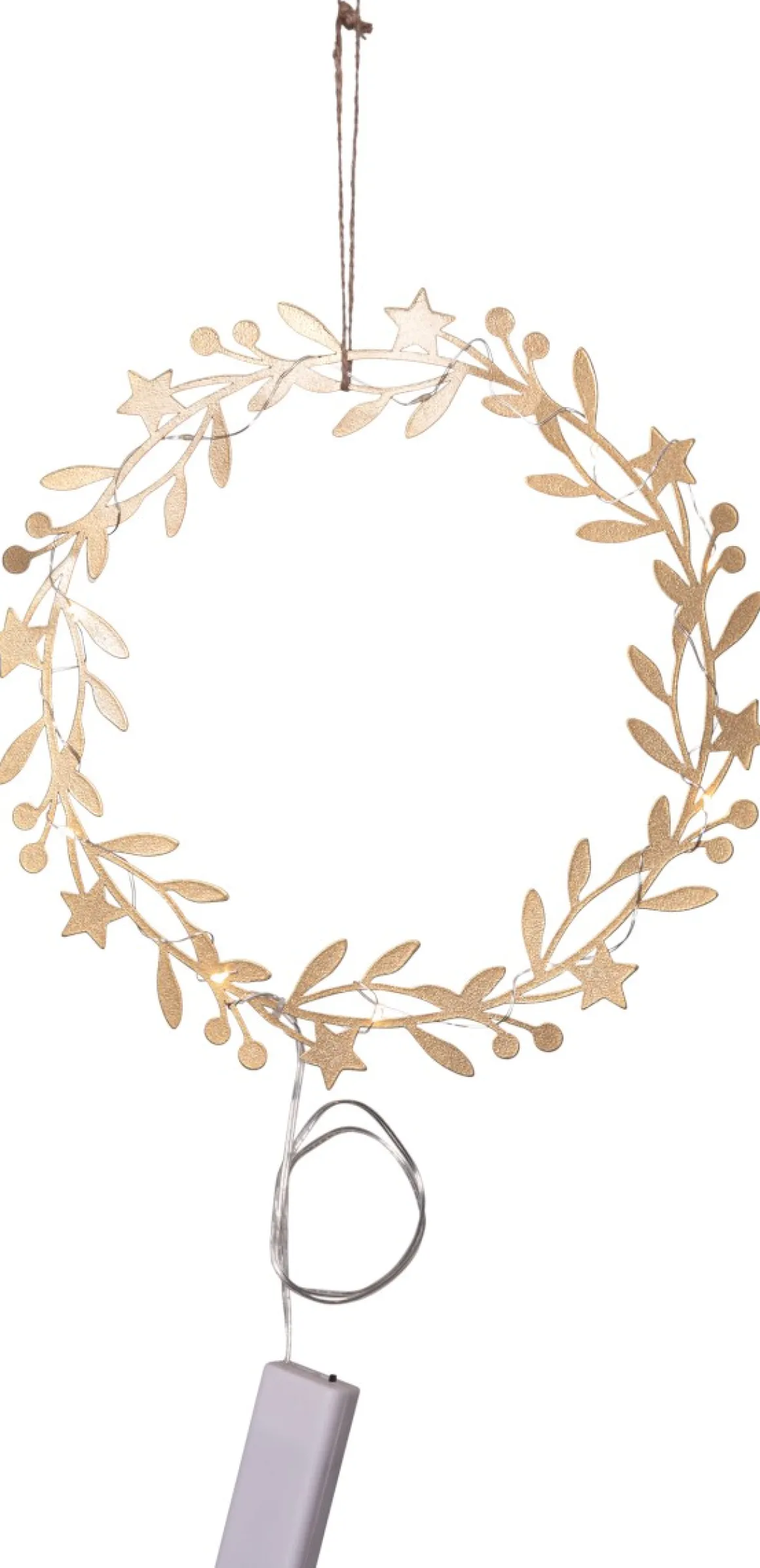 HOLIDAY Hängande dekoration Batteri 28cm Guld