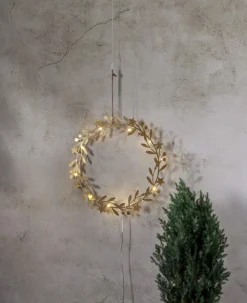 HOLIDAY Hängande dekoration Batteri 28cm Guld