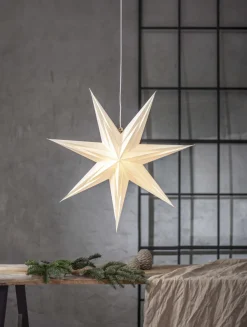 HOLLY Pappersstjärna 60cm Vit