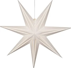 HOLLY Pappersstjärna 75cm Vit