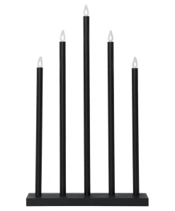 HOLY Ljusstake 64cm Svart