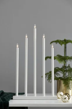 HOLY Ljusstake 64cm Vit