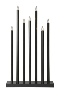 HOLY Träljusstake 66cm Grå