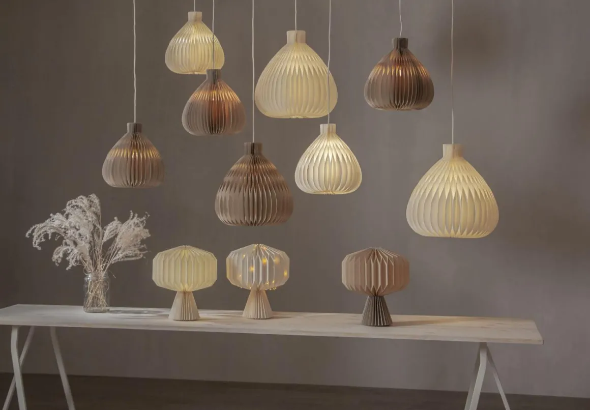 HONEYCOMB Hängande dekoration 30cm Vit