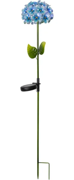 HORTENSIA Solcellspinne 77cm Blå