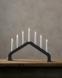 HOUSE Ljusstake 37cm Grafit