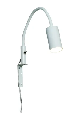 HUGIN Sänglampa 30cm Vit