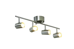 HUGIN Takspot Rak 4a Borstad Stål 75cm