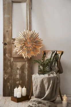 ICE Pappersstjärna 50cm Beige