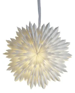 ICE Pappersstjärna 50cm Vit