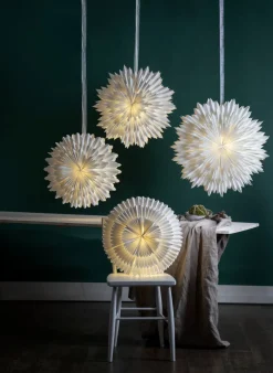 ICE Pappersstjärna 70cm Vit