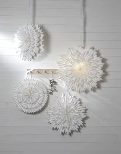 ICE Pappersstjärna 70cm Vit