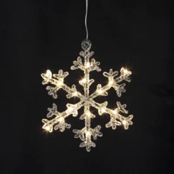 ICY Snöflinga 16cm 16LED