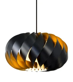 IMPERIAL Taklampa 35cm Guld/Svart