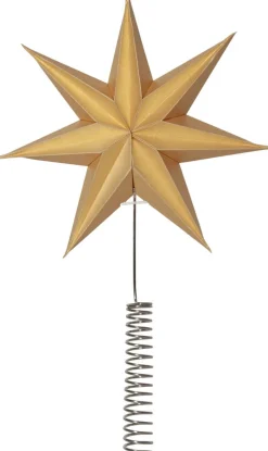 ISA Toppstjärna 21cm Guld