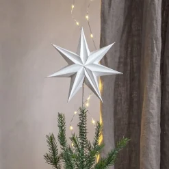 ISA Toppstjärna 21cm Vit