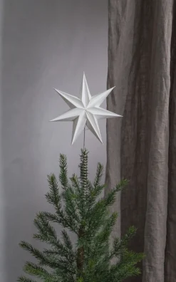 ISA Toppstjärna 21cm Vit
