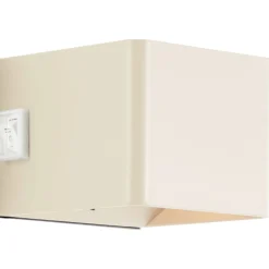 ISEO Vägglampa USB-Laddbar 10cm Beige IP44