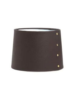 JANE Lampskärm 20/17cm Brun Läderlook