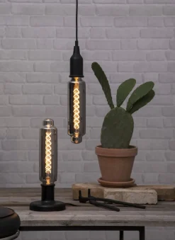 JOJO Lampfot E27 10cm Svart