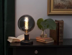 JOJO Lampfot E27 10cm Svart