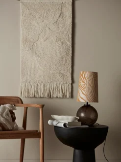 JONNA Lampfot E27 28cm Vintage Brun