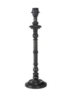 JOY Lampfot E27 50cm Svartbrun