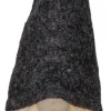 JOYLIGHT Dekorationsfigur Tomte Batteri 18cm Svart