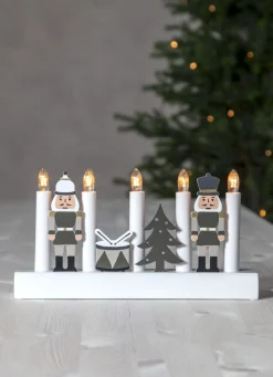 JULIA Ljusstake 5L 28cm Flerfärgad