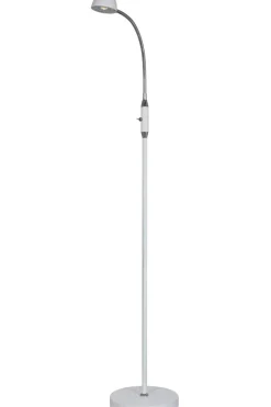 JUNO Golvlampa 128cm Vit/Krom