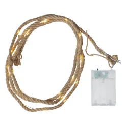 JUTTA Batterislinga 40LED 2m Beige