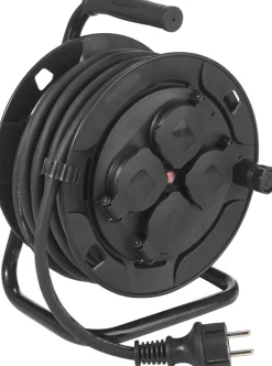 KABELVINDA 4st Uttag Utomhus 10m Svart