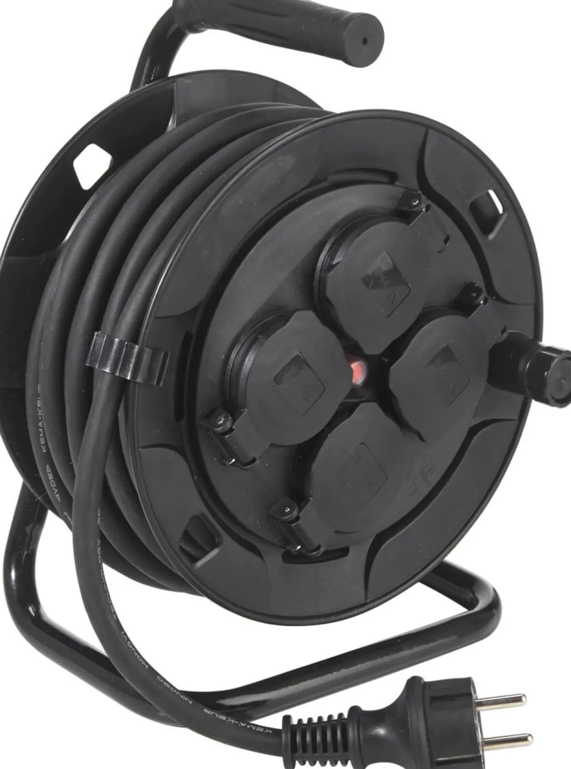 KABELVINDA 4st Uttag Utomhus 10m Svart