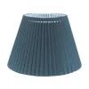 KARIN Lampskärm Veckad 32/20cm Veckad Petrol Blå